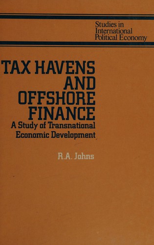 Tax havens and offshore finance