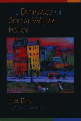 The dynamics of social welfare policy