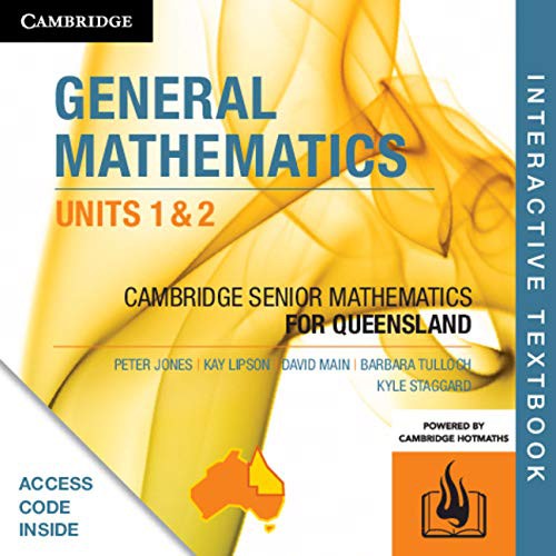 CSM QLD General Mathematics Units 1 and 2 Digital