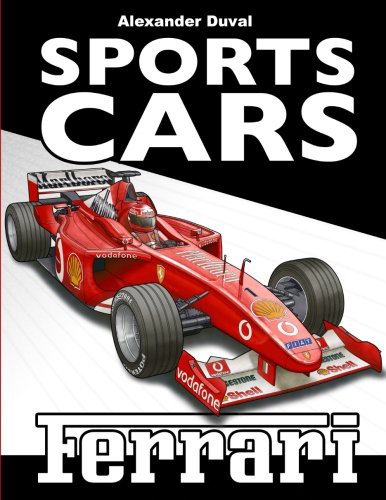 Sports Cars Coloring Book Ferrari