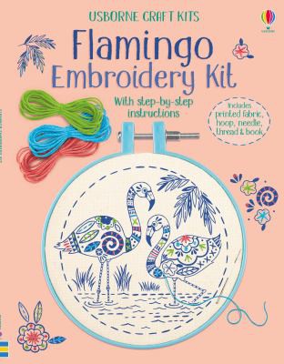 Flamingo Embroidery Kit