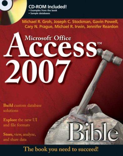 Access 2007 bible