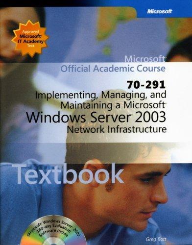 70-291 Implementing, Managing, and Maintaining a Microsoft Windows Server 2003 Network Infrastructure Package