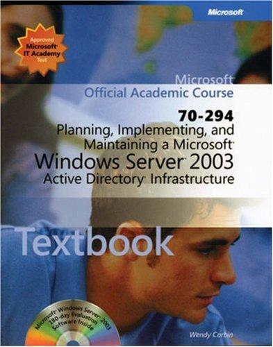 70-294 Planning, Implementing, and Maintaining a Microsoft Windows Server 2003 Active Directory Infrastructure Package