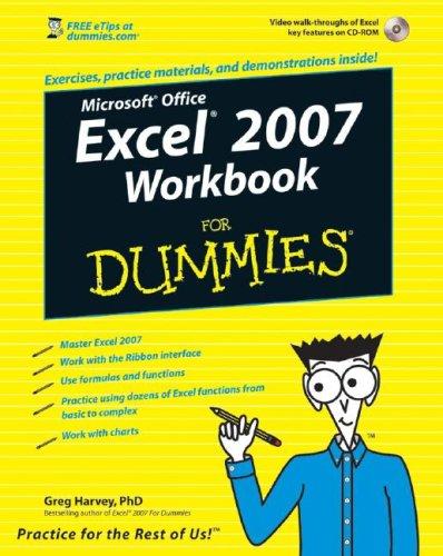 Excel 2007 Workbook For Dummies (For Dummies (Computer/Tech))