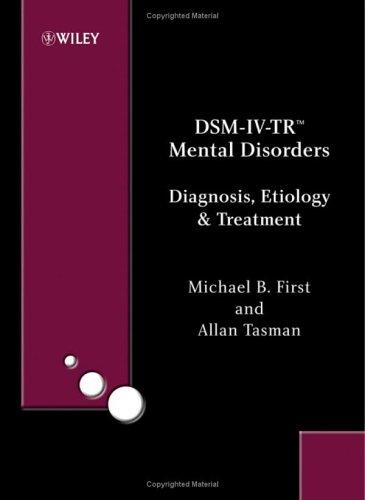 DSM-IV-TR mental disorders
