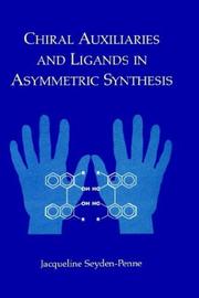 Chiral auxiliaries and ligands in asymmetric synthesis