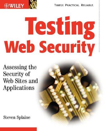 Testing Web security