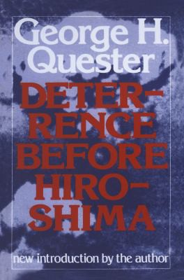 Deterrence before Hiroshima