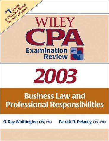 Wiley CPA examination review 2003