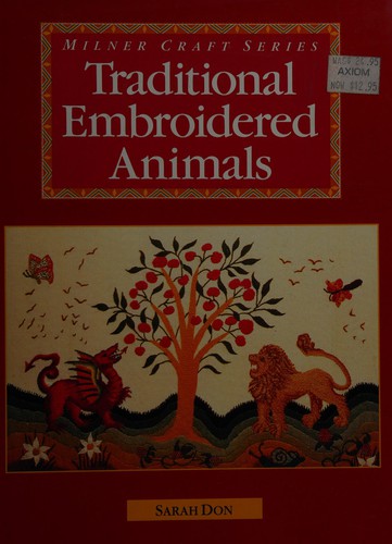 Traditional embroidered animals