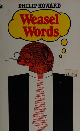 Weasel words