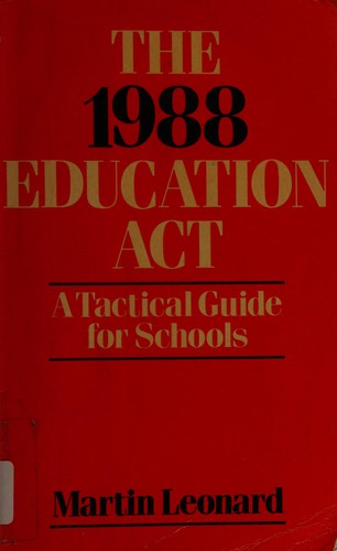 The 1988 Education Act
