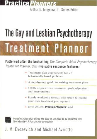 Gay and Lesbian Psychotherapy Treatment Planner