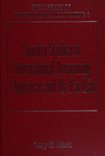 Country Studies in International Accounting