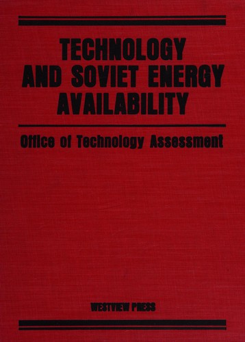 Technology and Soviet energy availability