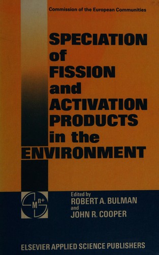 Speciation of fission and activation products in the environment