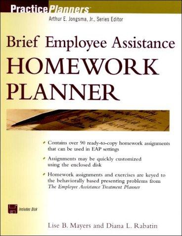 Brief employee assistance homework planner