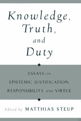 Knowledge, Truth, and Duty