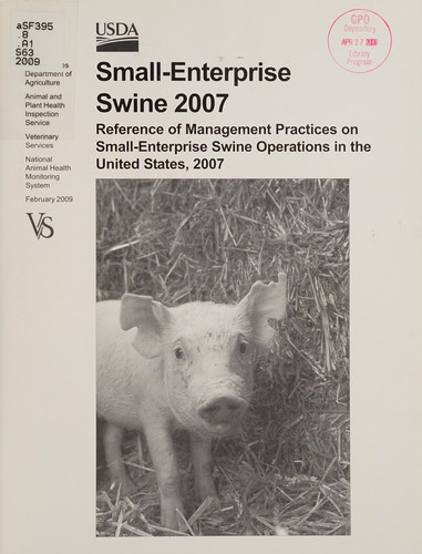Small-enterprise swine 2007