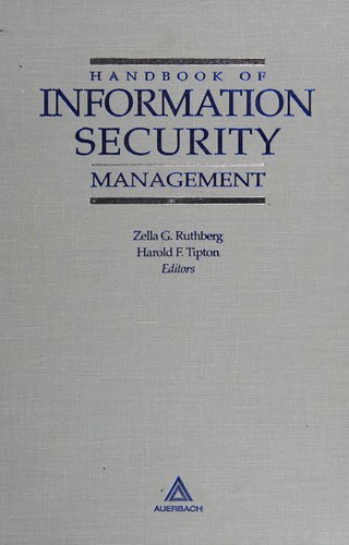 Handbook of information security management