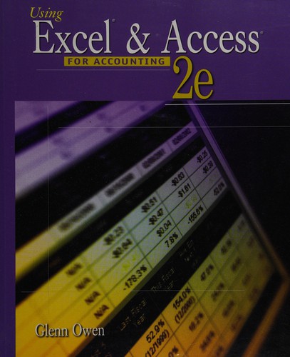 Using Excel & Access 2007 for accounting