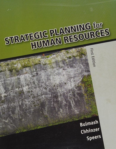 Strategic planning for human resources