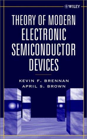 Theory of modern electronic semiconductor devices