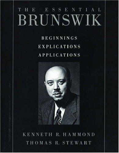 The essential Brunswik