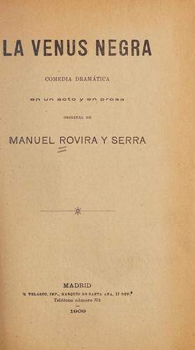 La Venus negra