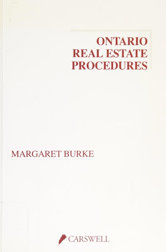 Ontario real estate procedures