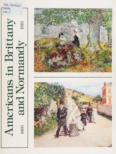 Americans in Brittany and Normandy, 1860-1910