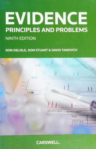 Evidence, principles and problems