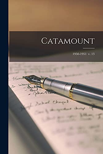 Catamount; 1950-1951 v. 13