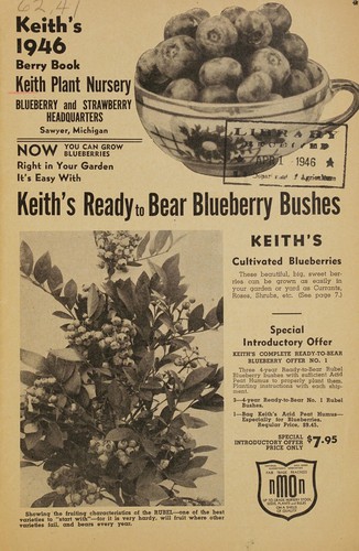 Keith's 1946 berry book