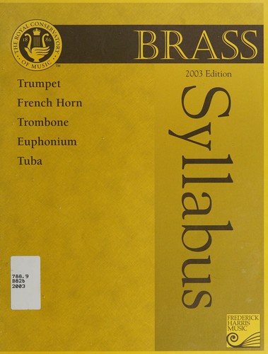 Brass syllabus