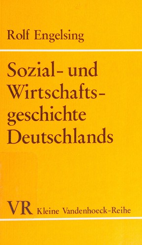 Sozial- und Wirtschaftsgeschichte Deutschlands