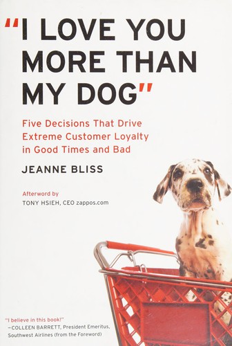 I love you more than my dog!