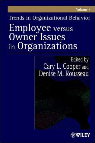 Employee versus owner issues in organisations