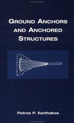 Ground anchors and anchored structures