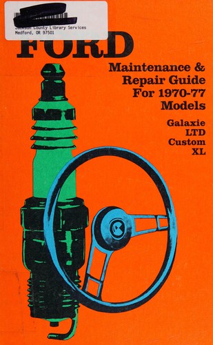 Motor Ford maintenance & repair guide for 1970-77 models