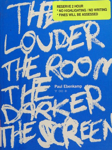 The louder the room the darker the screen