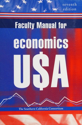 Faculty manual for Economics U$A