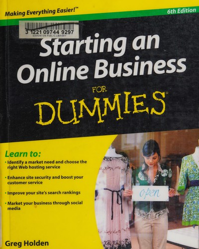 Starting an online business for dummies