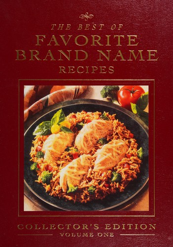 Best of Favorite Brand Name Recipes Volume 1