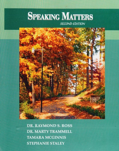 Speaking matters