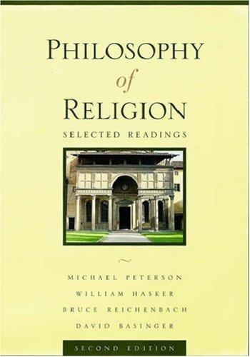 Philosophy of religion