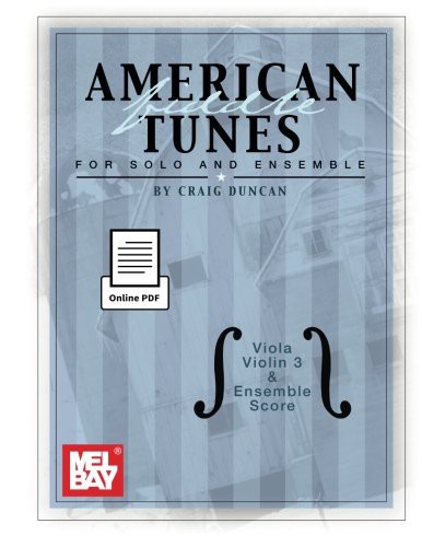 American Fiddle Tunes for Solo & Ensemble-Viola,Score Violin 3