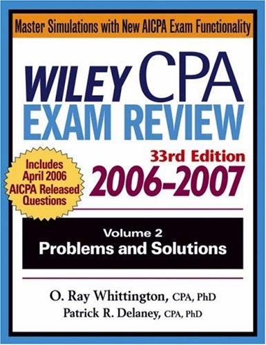 Wiley CPA Exam Review, Volume 2