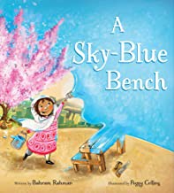 Sky-Blue Bench